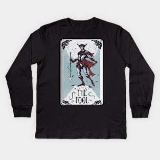 The Fool Tarot Card Kids Long Sleeve T-Shirt